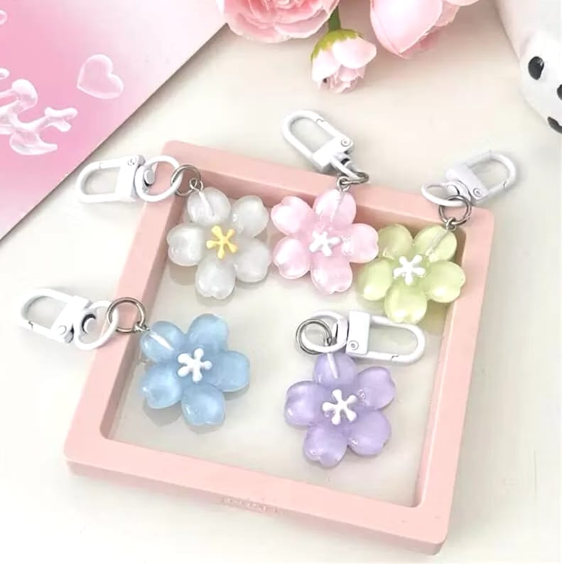 gantungan kunci sakura jelly